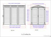 5x8 Duramax Yardmate Plus Diagram