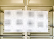 Duramax 10.5x8 Woodbridge Plus w/foundation - Backyard Oasis PegBoard details