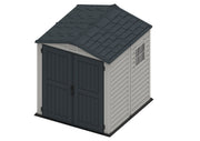 Duramax 6x6 StoreMate Plus Vinyl Shed w/floor - Backyard Oasis  top view