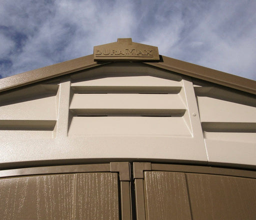 Duramax 8x8 DuraPlus w/foundation - Backyard Oasis top details