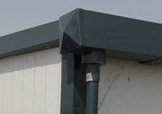 Duramax Flat Roof Building 19x10 - Backyard Oasis close up detail
