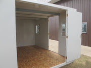 Duramax Flat Roof Building 19x10 - Backyard Oasis side-doors-open