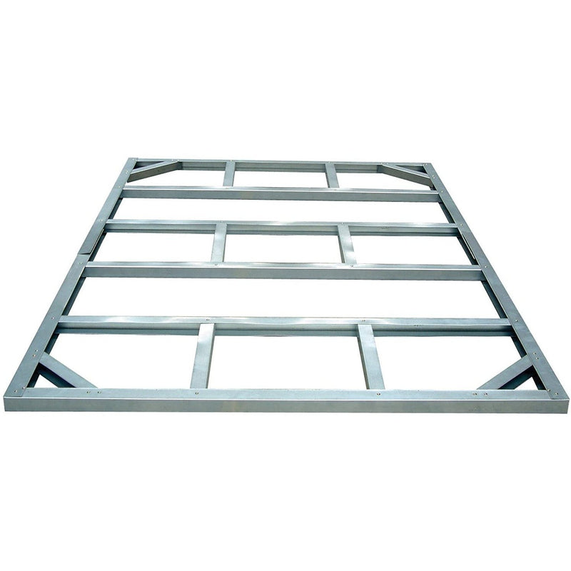 Duramax Foundation Kit 8x6 Metal Shed - ADD-ON ONLY foundation on white background