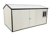 Duramax Gable Roof Building 16x10 - Backyard Oasis closed door front view