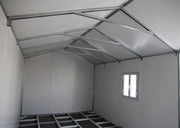 Duramax Gable Roof Building 16x10 - Backyard Oasis corner angle of inside