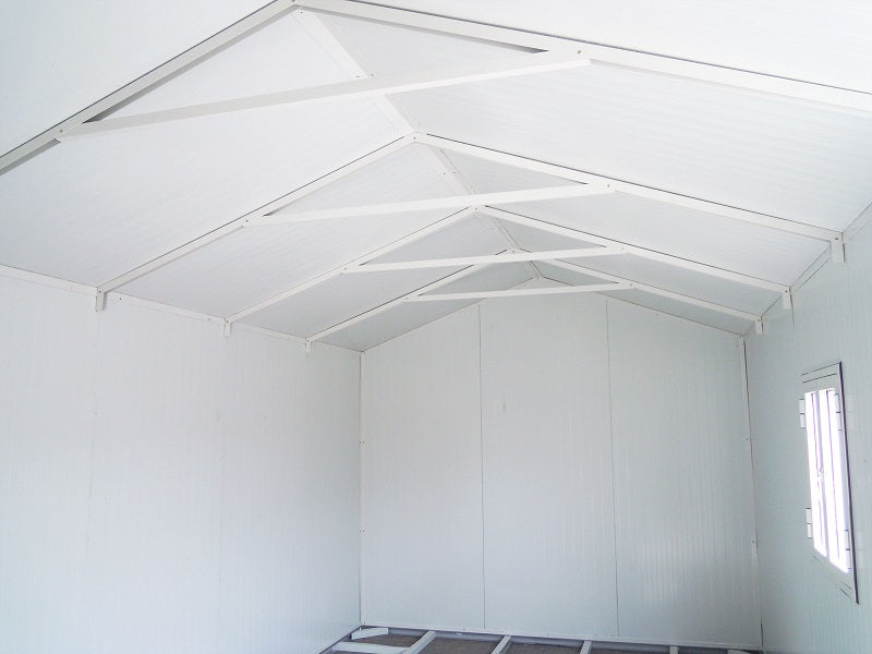 Duramax Gable Roof Building 16x10 - Backyard Oasis roof support view