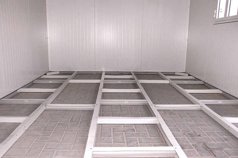 Duramax Gable Roof Building 16x10 - Backyard Oasis unfurnished wall and floor view