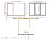 insulated building 10x10spec sheet  Glass-Room-dimensions