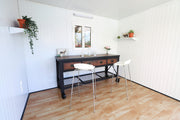 Duramax Insulated Glass Building 10x10 - 32001 insulated glass building bar table setup bar setup front view
