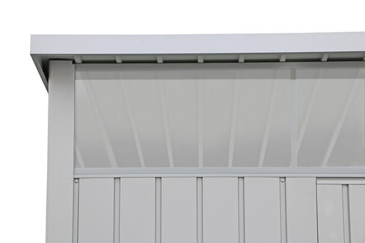 Duramax Palladium Metal Shed 6' x 5' - Backyard Oasis