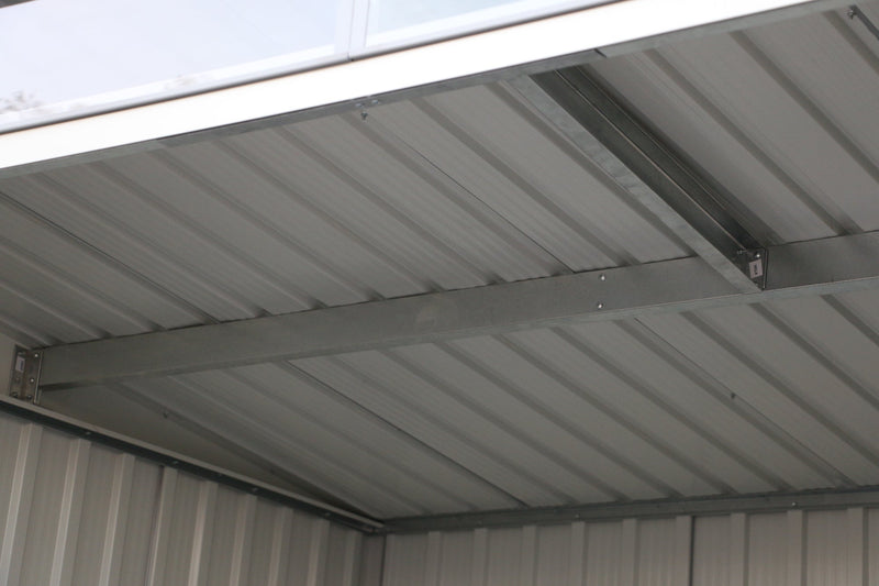 Duramax Pent Roof 8x6 w/ Skylight - Backyard Oasis roof support details