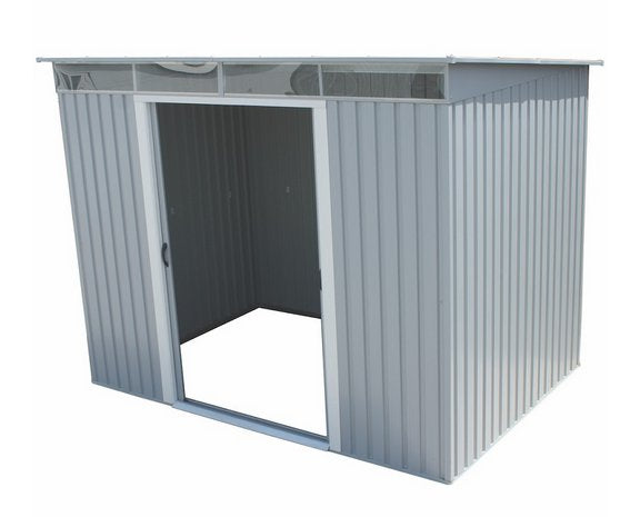 Duramax Pent Roof 8x6 w/ Skylight - Backyard Oasis  top side view empty inside