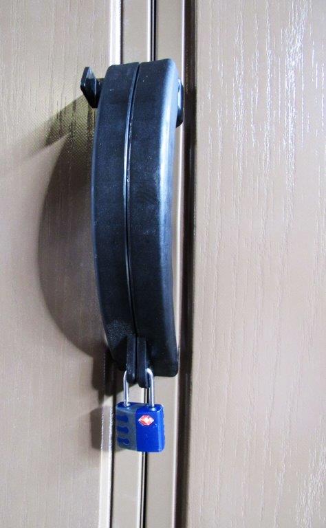 Duramax Shelf Kit 12" x 36" single shelf - ADD ON ONLY PadlockwithKey used