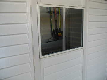 Duramax Shelf Kit 12" x 36" single shelf - ADD ON ONLY window details with things inside