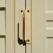 Duramax SideMate Shed w/foundation 4x8 - Backyard Oasis handle details