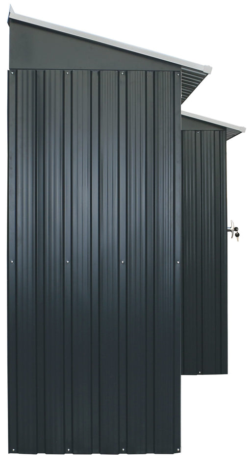 Duramax WoodStore - 53661 - Backyard Oasis side view 