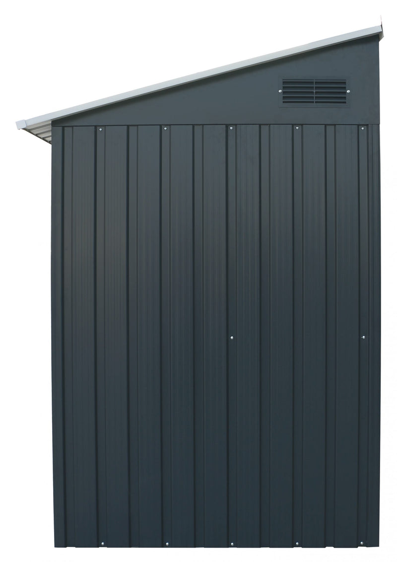 Duramax WoodStore - 53661 - Backyard Oasis side view on white background