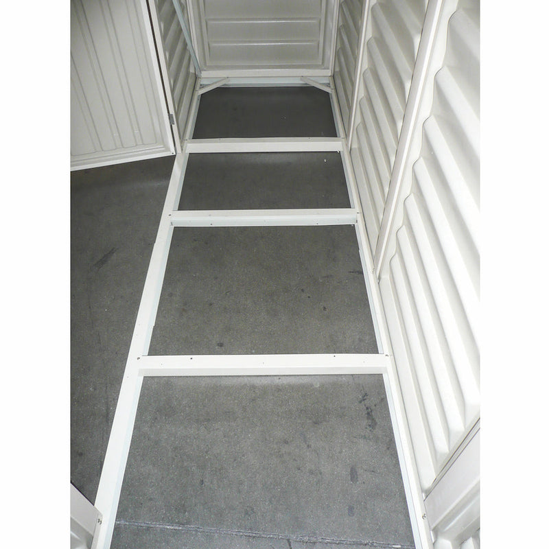 Duramax Woodbridge 5 - 10.5'x5' w/ Foundation - Backyard Oasis floor foundation details
