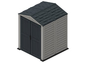 Duramax YardMate 5x5 Plus w/floor - Backyard Oasis top side view
