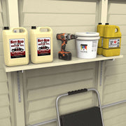 Duramax Single Shelf in 12x36 Size with a few content in top of it